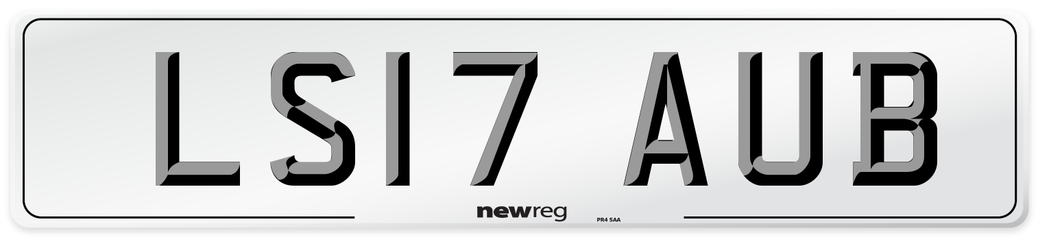 LS17 AUB Number Plate from New Reg